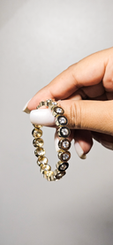 Golden Orbit Stretchy Bracelet