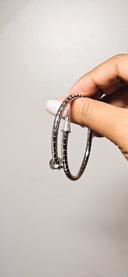 Clavo Pave Bangle Stainless steel