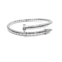 Clavo Pave Bangle Stainless steel