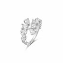 Cluster Glow Ring Silver