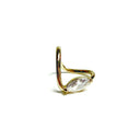 Zig Zag Marquise Ring Sizes: 8