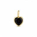 Hearbeat charm Black
