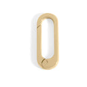 18K Gold PVD Stainless Steel Charm Clasp / ENC0061