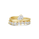 Ring Pear Luxe Stack King 7
