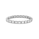 Classic Glow Stretchy Bracelet Silver/White
