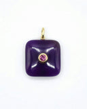 Amethyst Charm Square