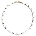 Color Cord Necklace
White