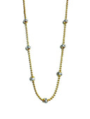 Diamond Cut Two Tones Necklace