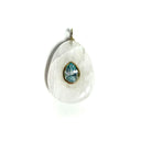 Natural Stone Moonstone Charm Drop