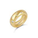 Ring Scatter Set Dome King Gold 8