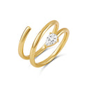 Spiral Diamond Pear Ring (8)