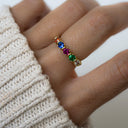 Custom Birthstone Ring