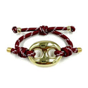 Gold Mariner Color Cord Bracelet
Burgundy Black Blue