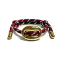 Small Mariner Cord Bracelet
Burgandy, brown black