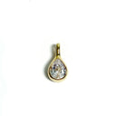 Drop Bezel Charm Clear