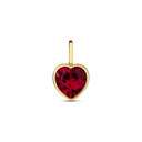 Heartbeat Charm Red