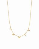 Custom Letter Name Necklace