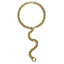 Round Chain Double Clasp Necklace