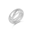 Scatter Set Dome Ring Silver (8)