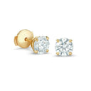 Classic Bezel Stud 3mm Pk/gold-silver